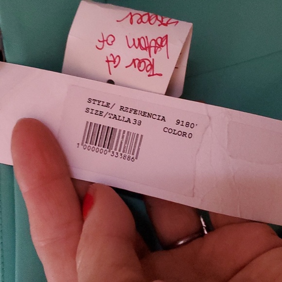 Sz 38(4) NWT $380 Laura Bernal wide pants with fly away panels - Picture 4 of 5